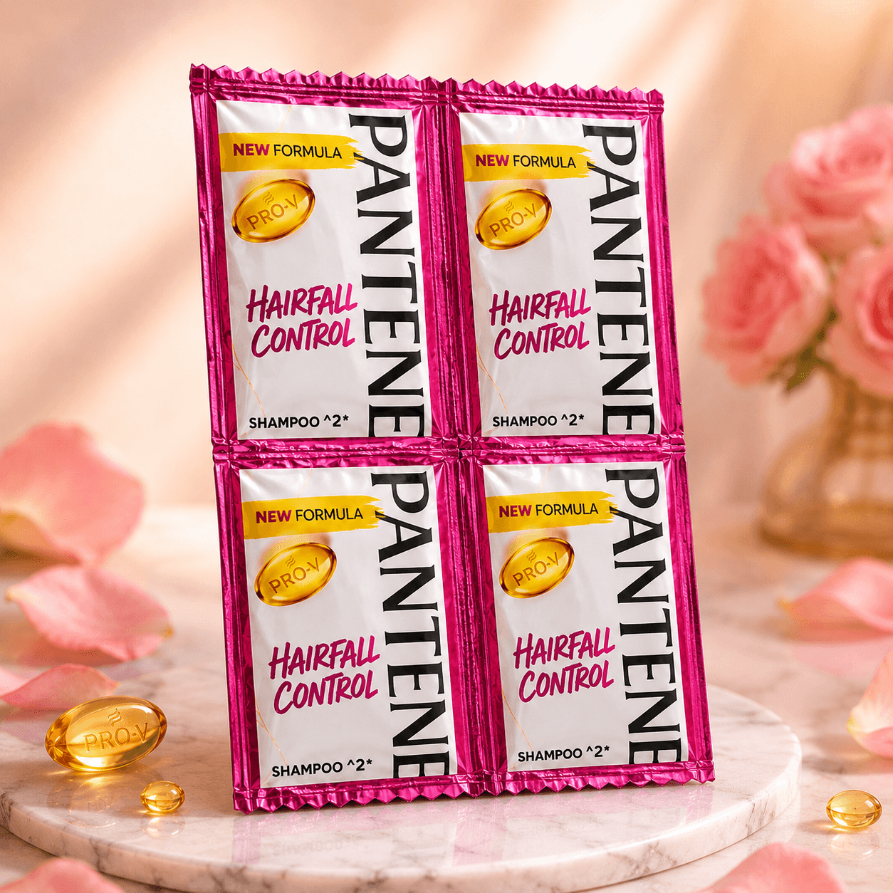 Шампунь в саше (разовый, 5–6 мл) — т "Pantene" 5 мл