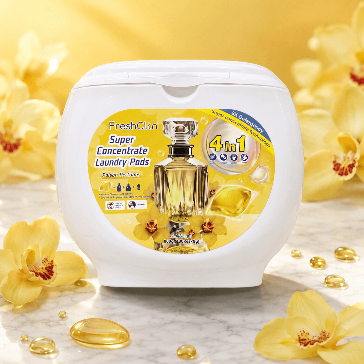 FreshClin — супер-концентрат капсулы, 800 г — (Yellow) 800 гр