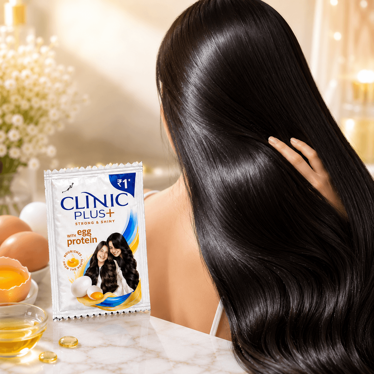 Clinic Plus — шампунь в саше (разовая порция), 6 мл