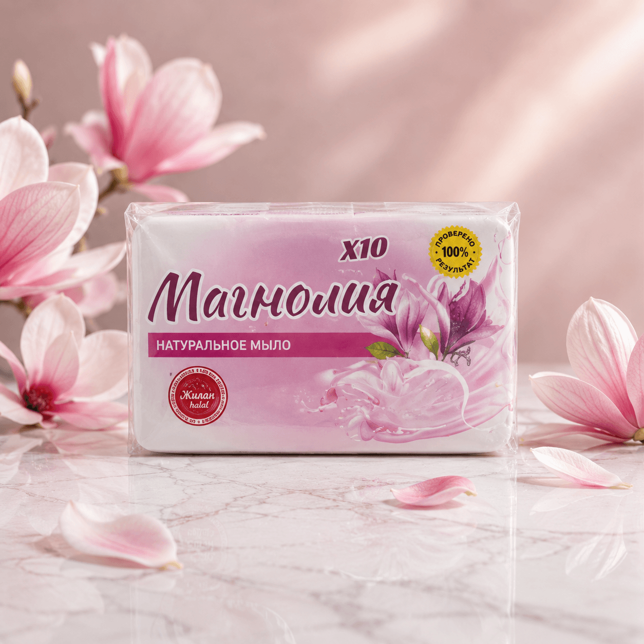 X10 — туалетное мыло, 125 г — "Магнолия" 125 гр. в кор
