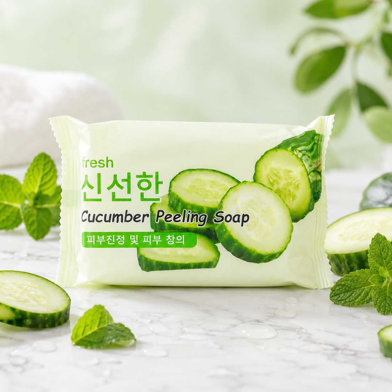 Fresh — туалетное мыло, 150 г — "Cucumber" 150 гр