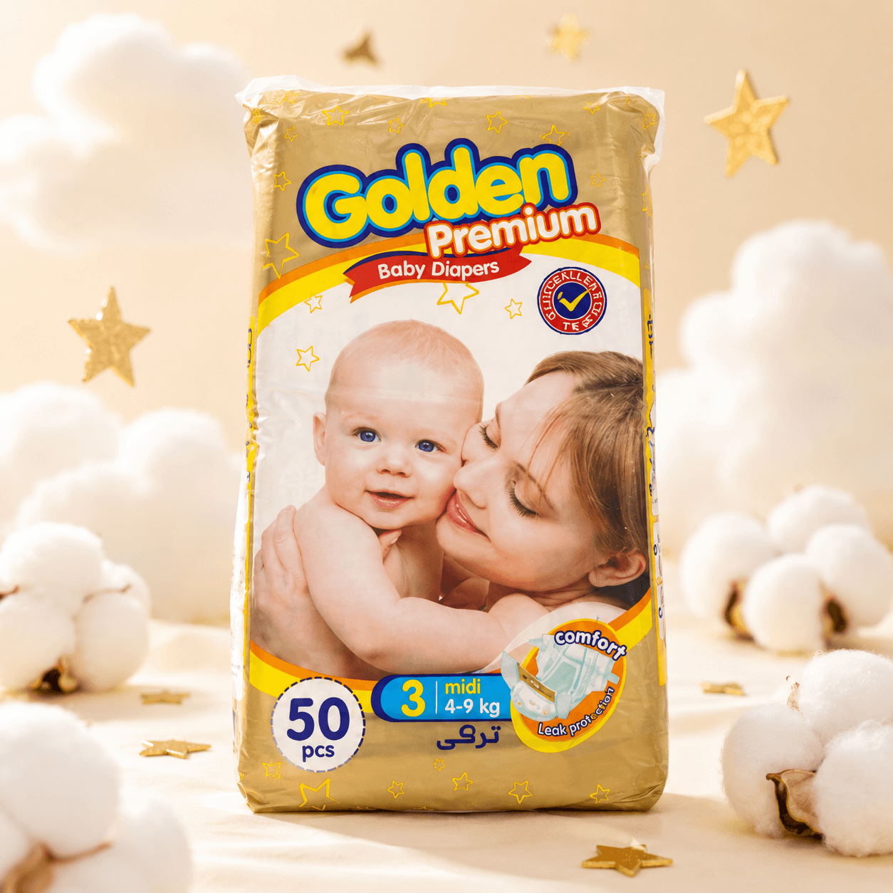Golden — подгузники, 3 размер