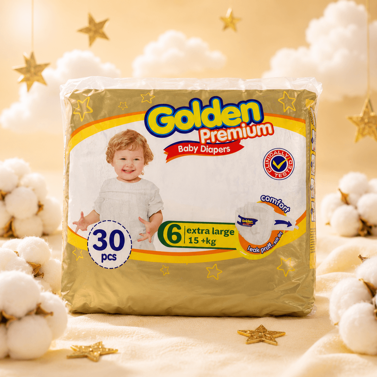 Golden — подгузники, 6 размер