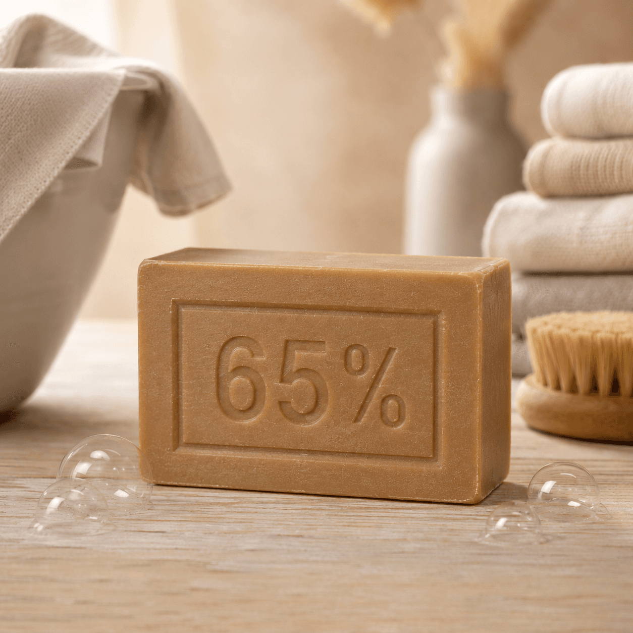 Хозяйственное мыло 65% без упаковки, 200 г