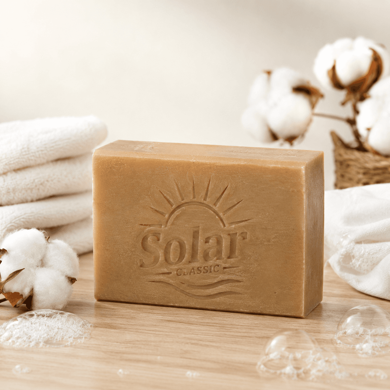 Solar — хозяйственное мыло брусковое, 250 г