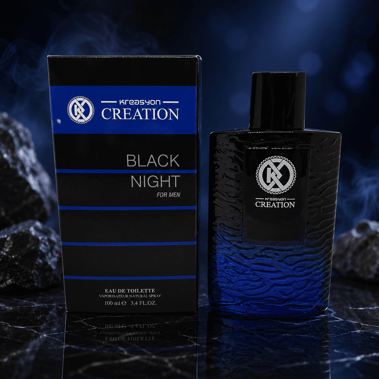 Kreasyon Creation — туалетная вода мужская, «Black Night», 100 мл