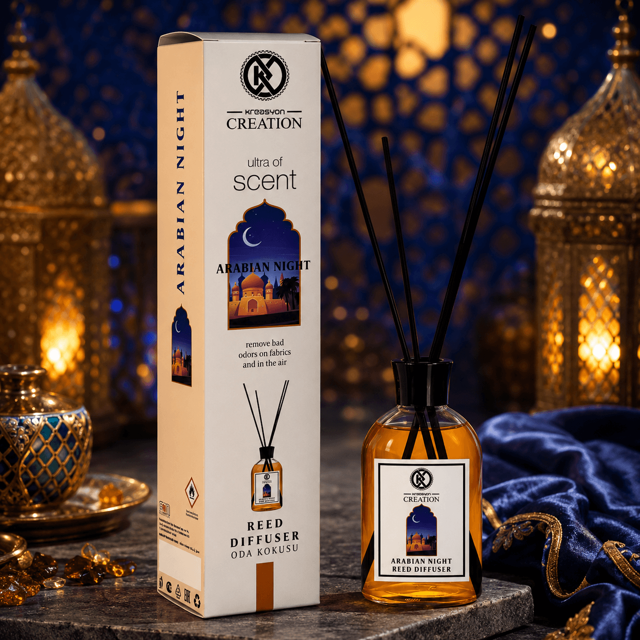 Kreasyon Creation — аромадиффузор для дома, «Arabian Night», 115 мл