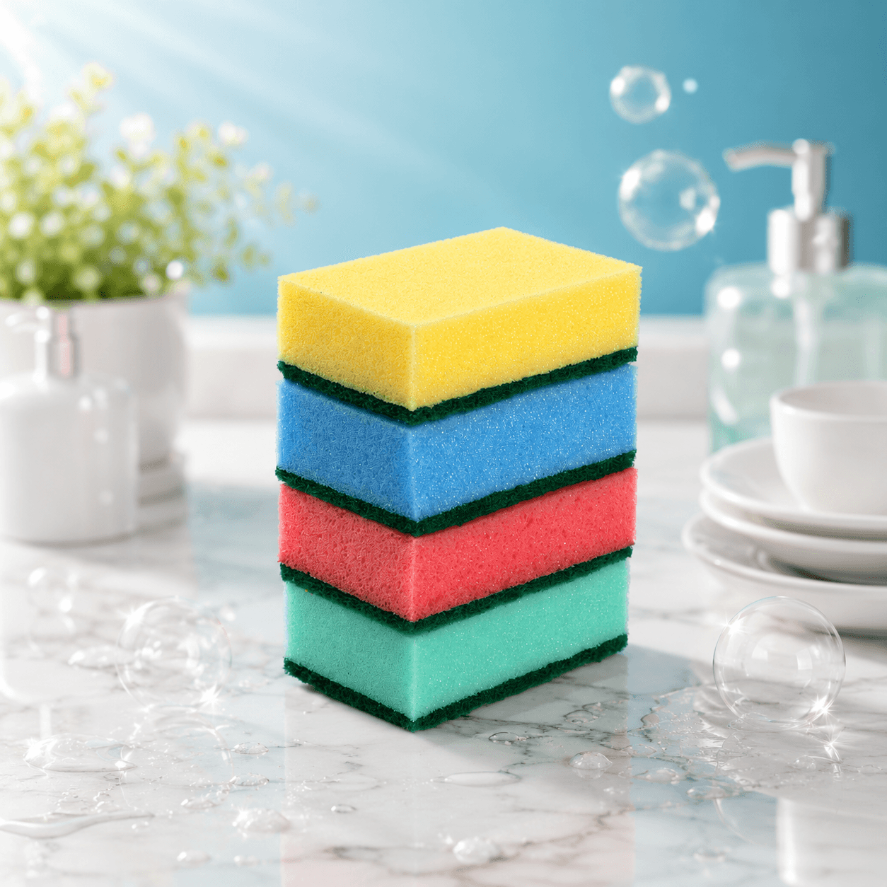 Губка sponge scrubber
