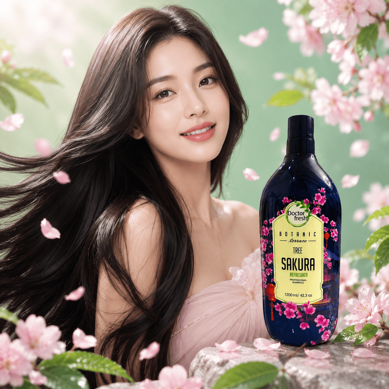 Doctor Fresh — шампунь «Sakura», 1200 мл