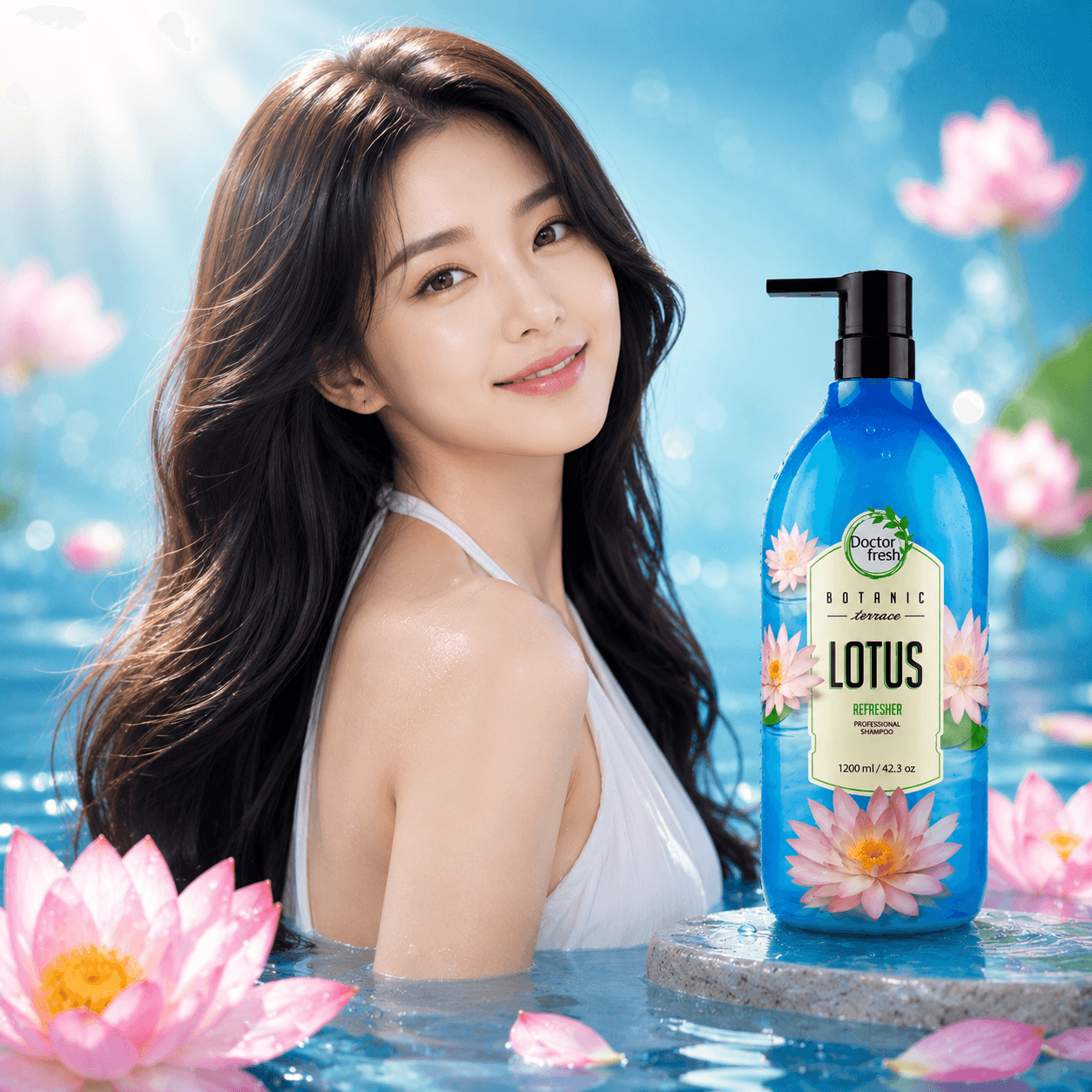 Doctor Fresh — шампунь, «Lotus», 1200 мл