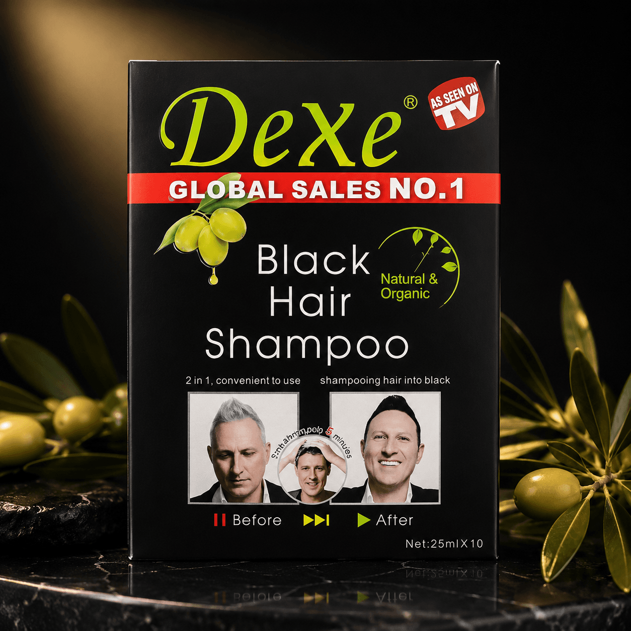 Dexe — оттеночный шампунь