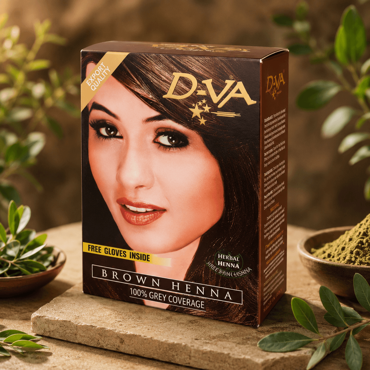 Diva — хна для волос, «Коричневый»