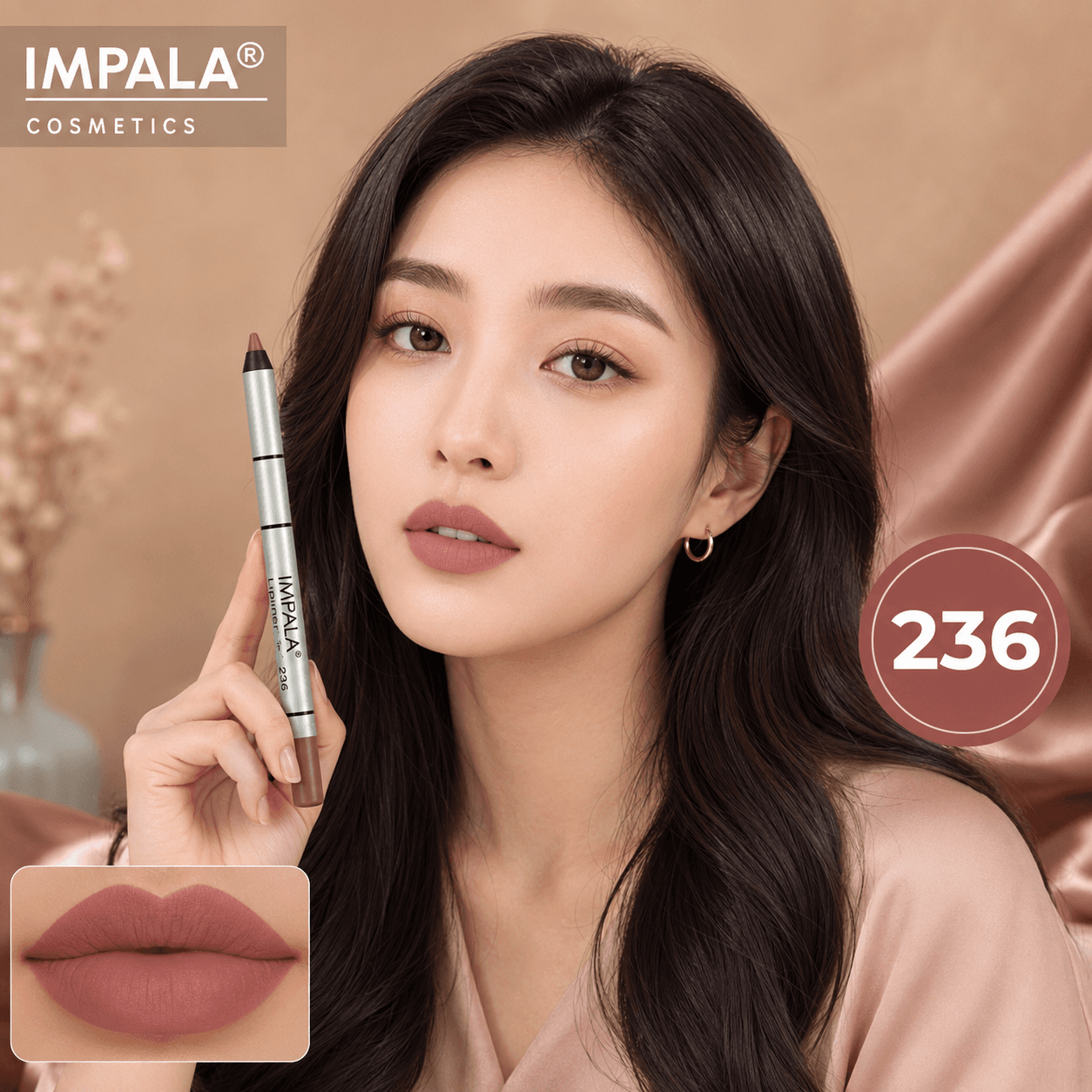 Impala — карандаш для губ, тон 236