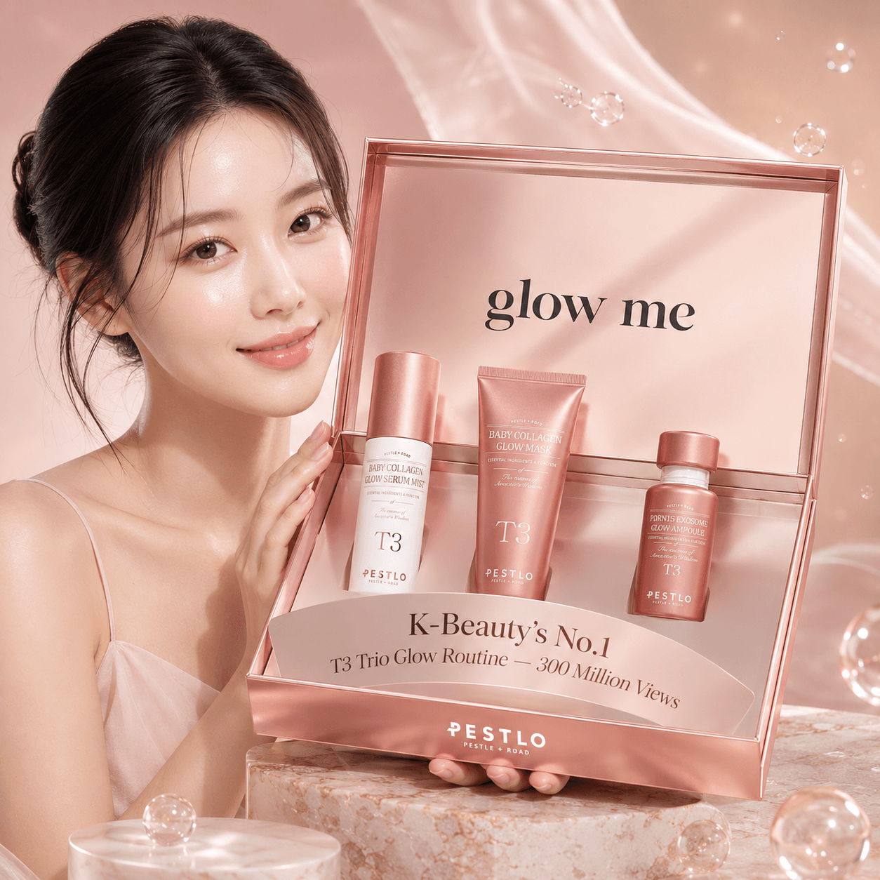 PESTLO Glow Me Set — набор средств для сияния кожи