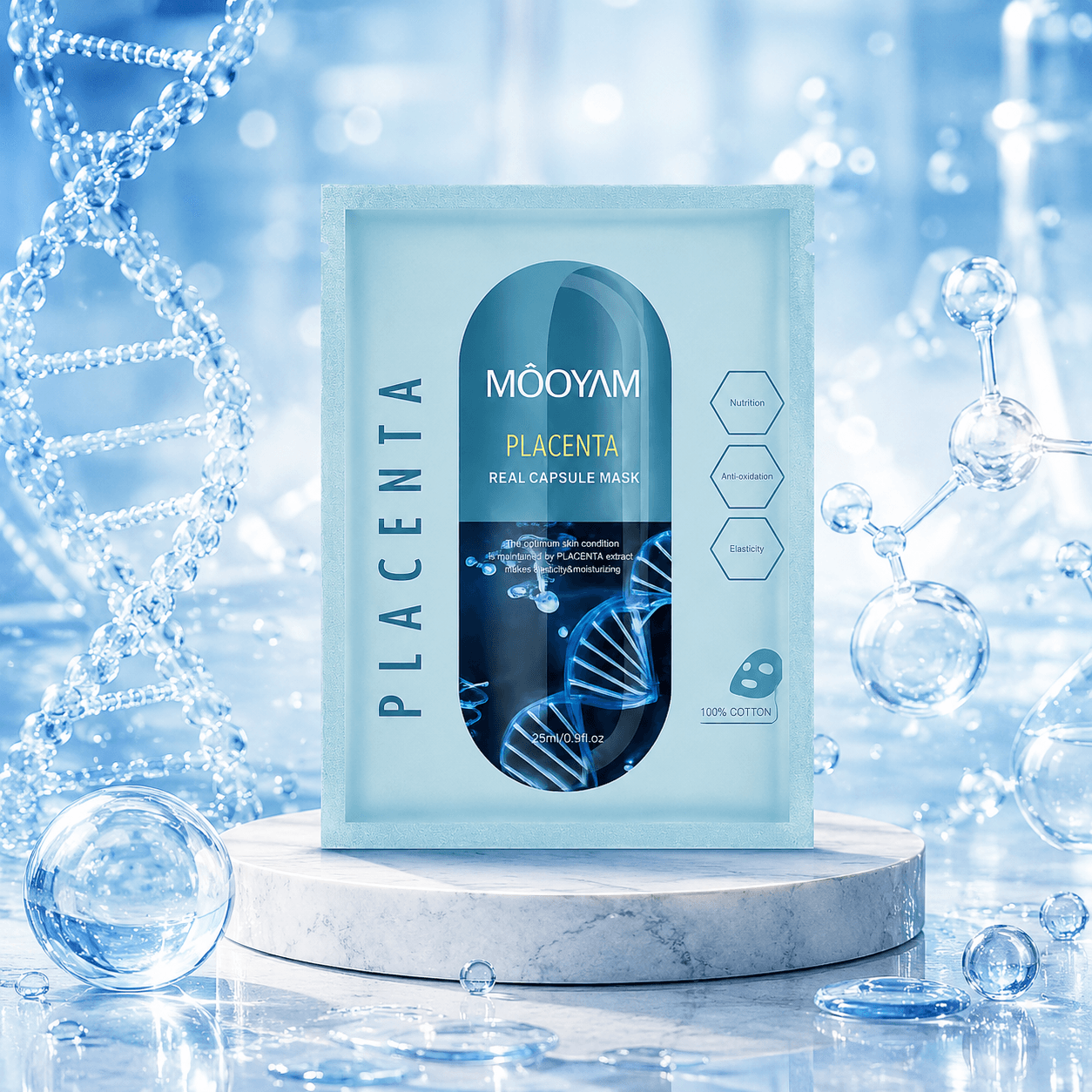 MOOYAM тканевая маска для лица «Placenta»