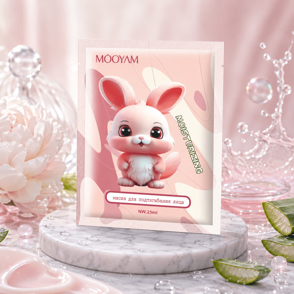 MOOYAM тканевая маска для лица «Moisturizing»