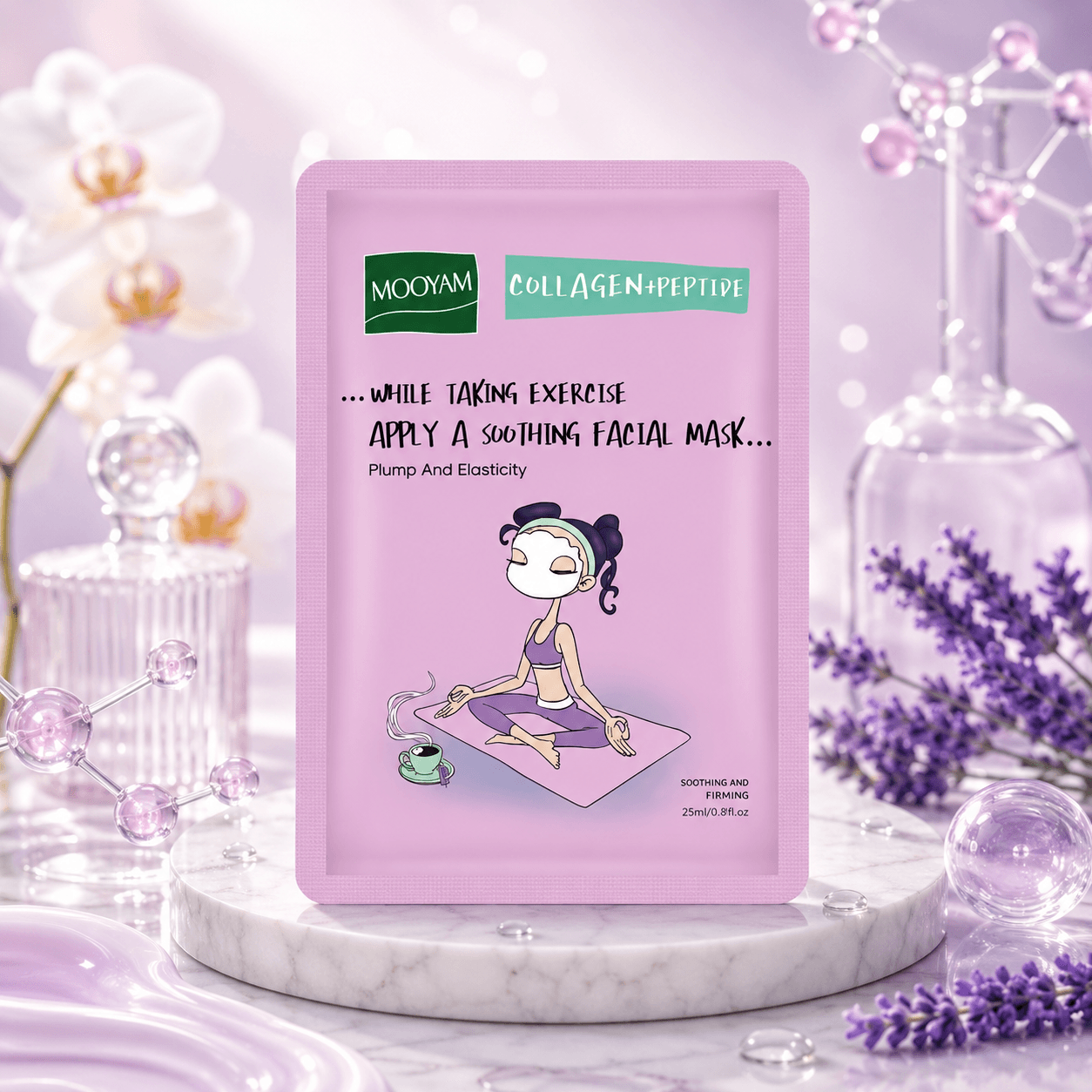MOOYAM тканевая маска для лица «Collagen+Peptide»