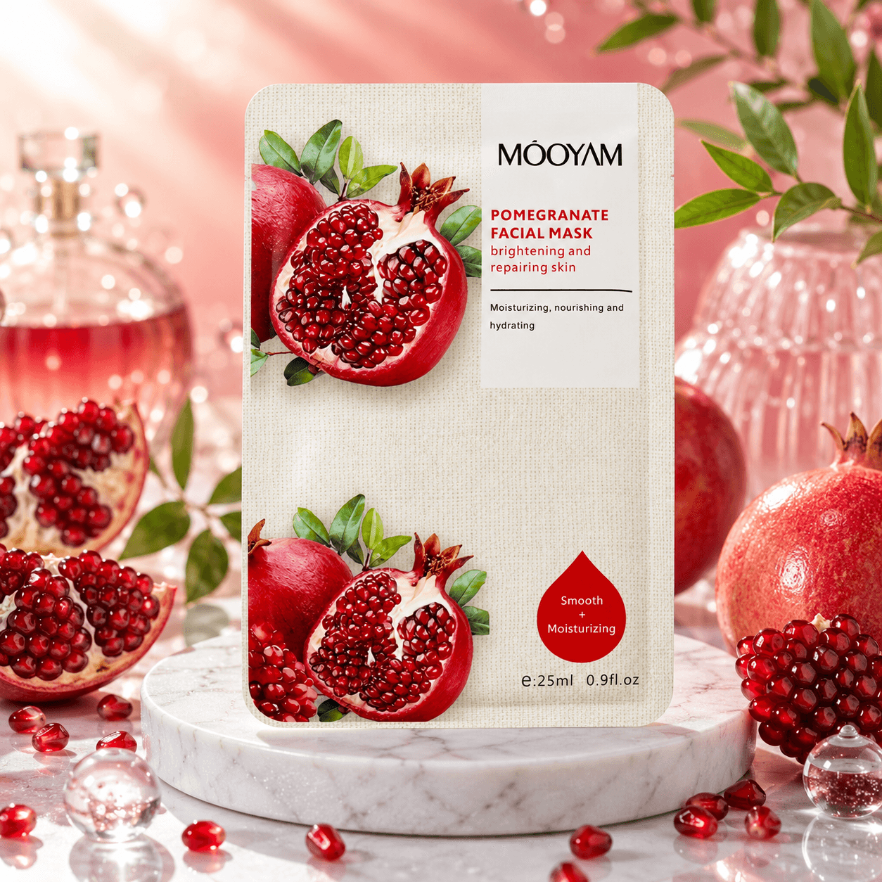 MOOYAM тканевая маска для лица «Pomegranate»