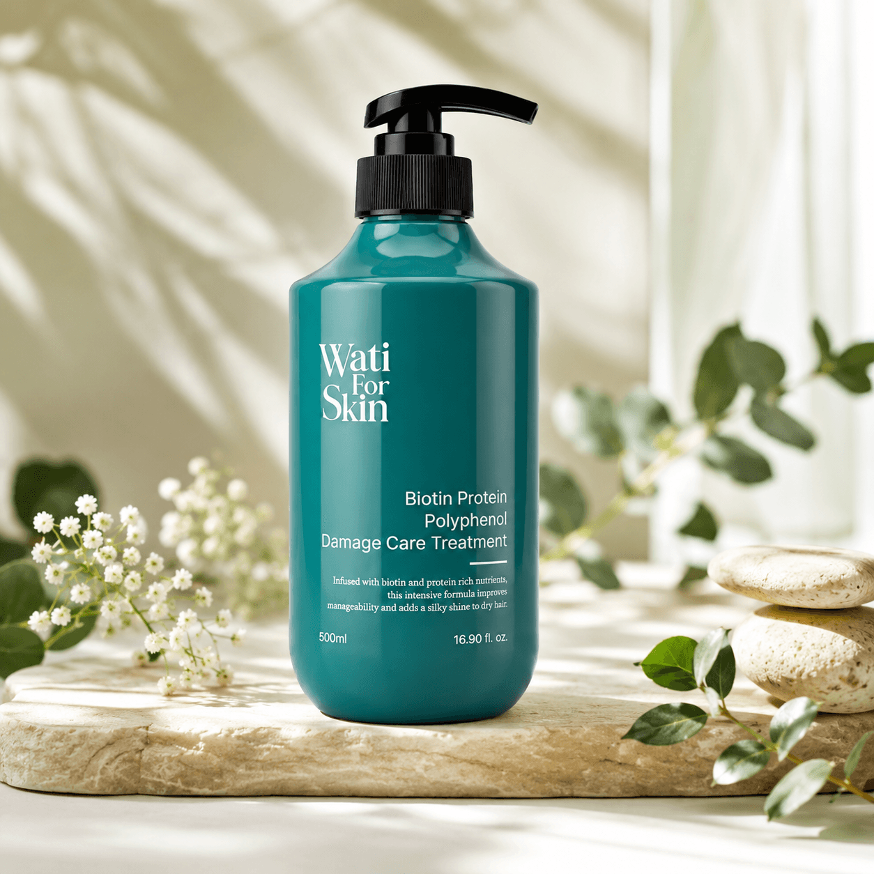 Wati For Skin Biotin Protein Polyphenol Damage Care Treatment — средство для ухода, 500 мл