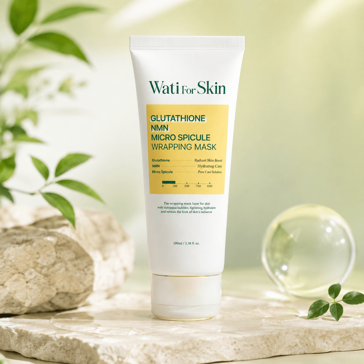 Wati For Skin Glutathione NMN Wrapping Mask — маска