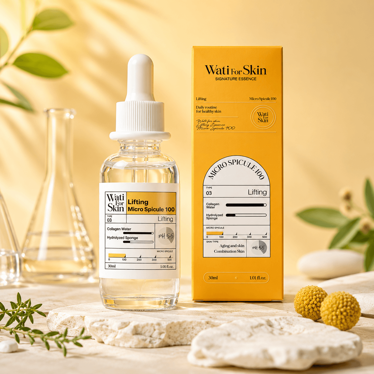 Wati For Skin Lifting Essenсe Micro Spicule 100 — эссенция для лица, 30 мл