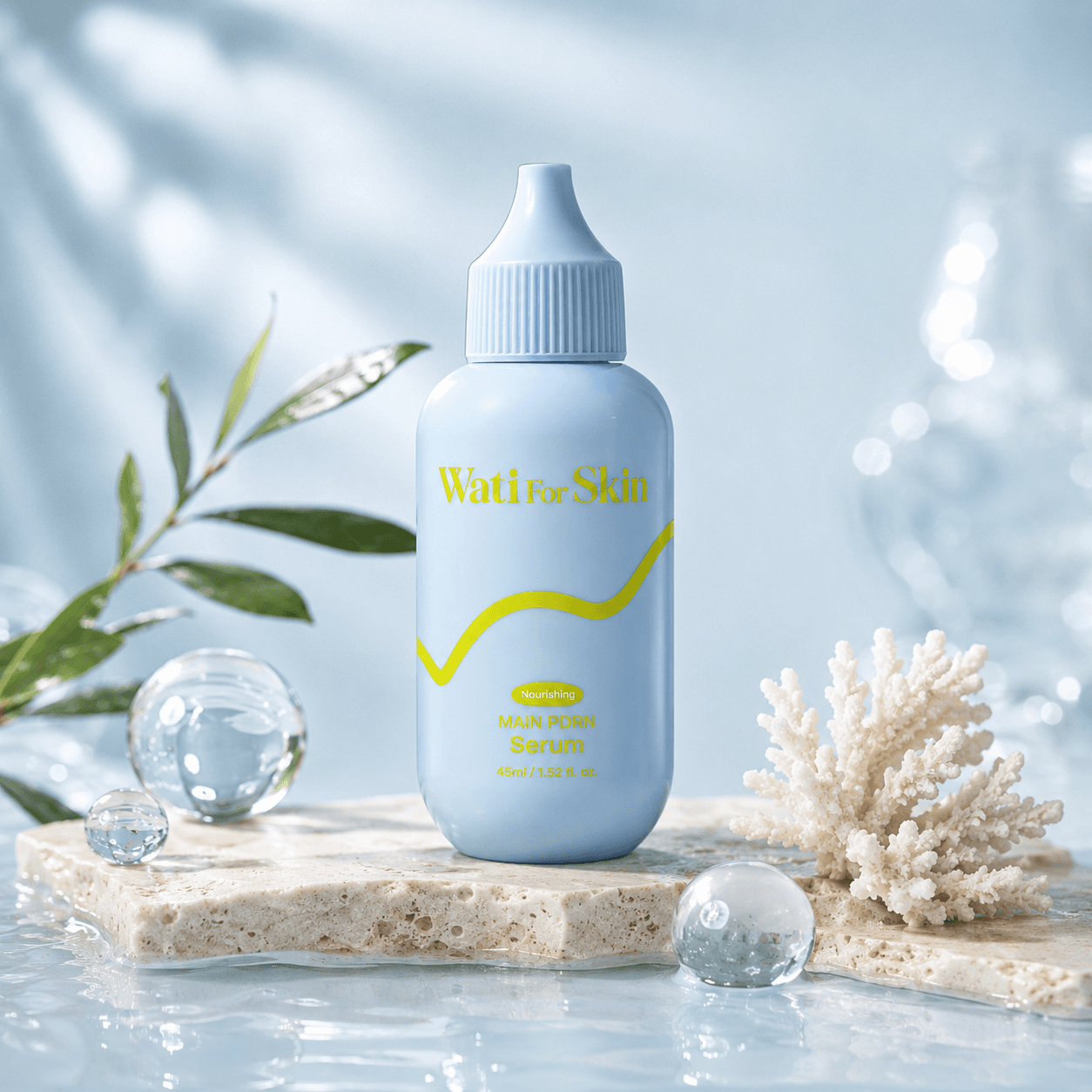 Wati For Skin NMN PDRN Serum — сыворотка с микроиглами для лица