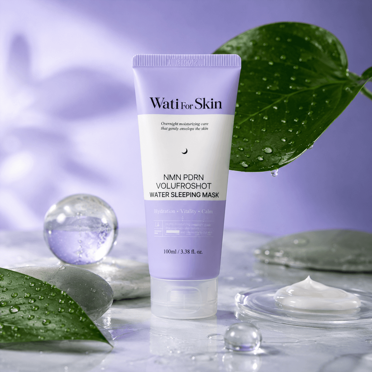 Wati For Skin NMN PDRN Volufroshot Water Sleeping Mask — маска ночной