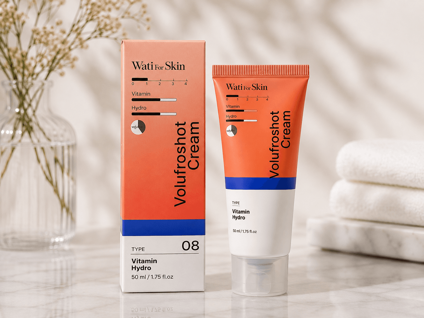 Wati For Skin Vita Barrier Volufroshot Cream Vitamin C Hydro Polyiso — крем, 50 мл