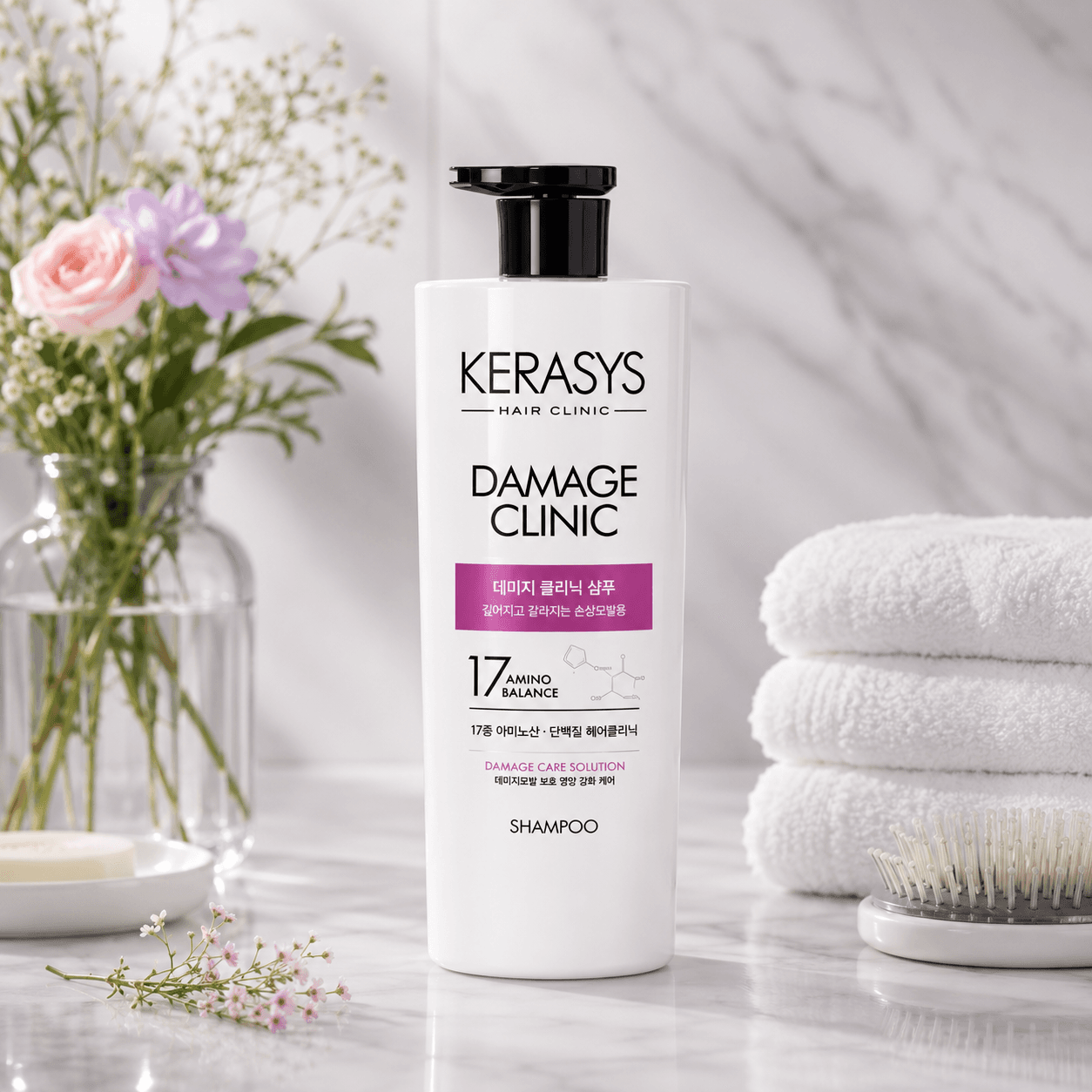 Kerasus — шампунь Damage Clinic, 750 мл