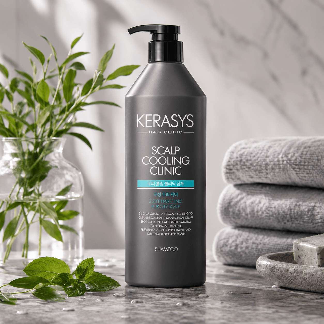 Kerasus — шампунь Scalp Cooling Clinic, 600 мл