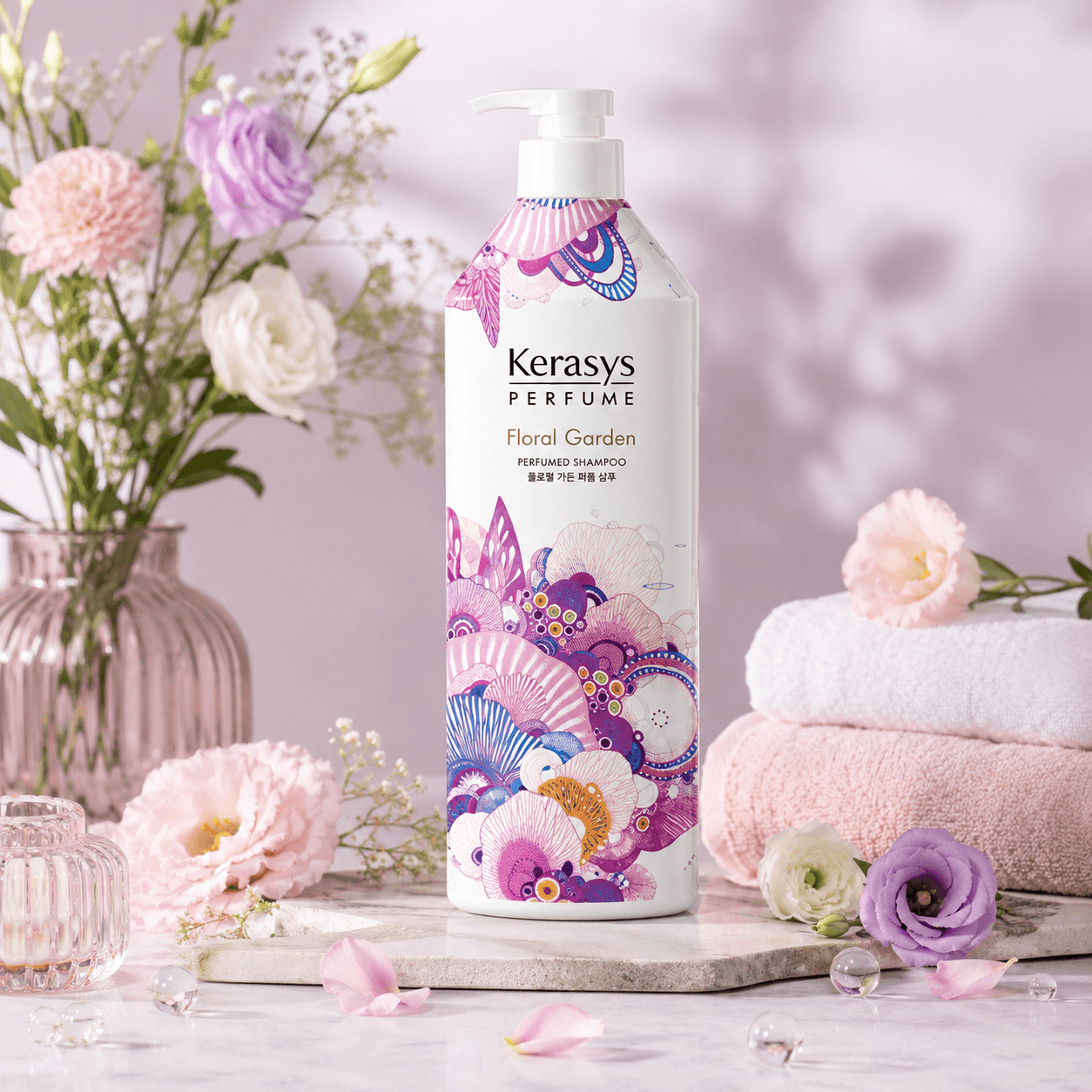 Kerasus — шампунь «Floral Garden», 1000 мл