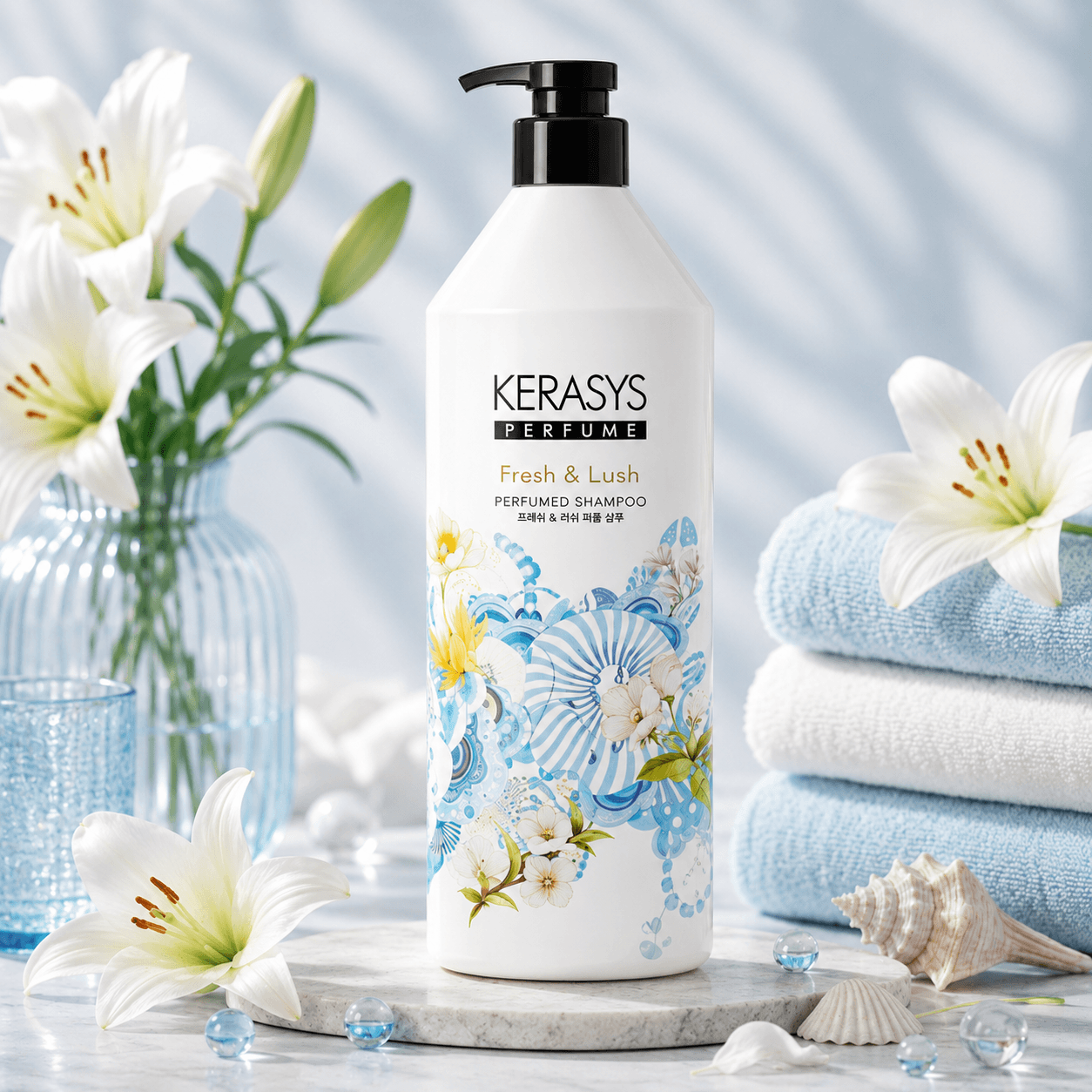 Kerasus — шампунь «Fresh & Lush», 1000 мл