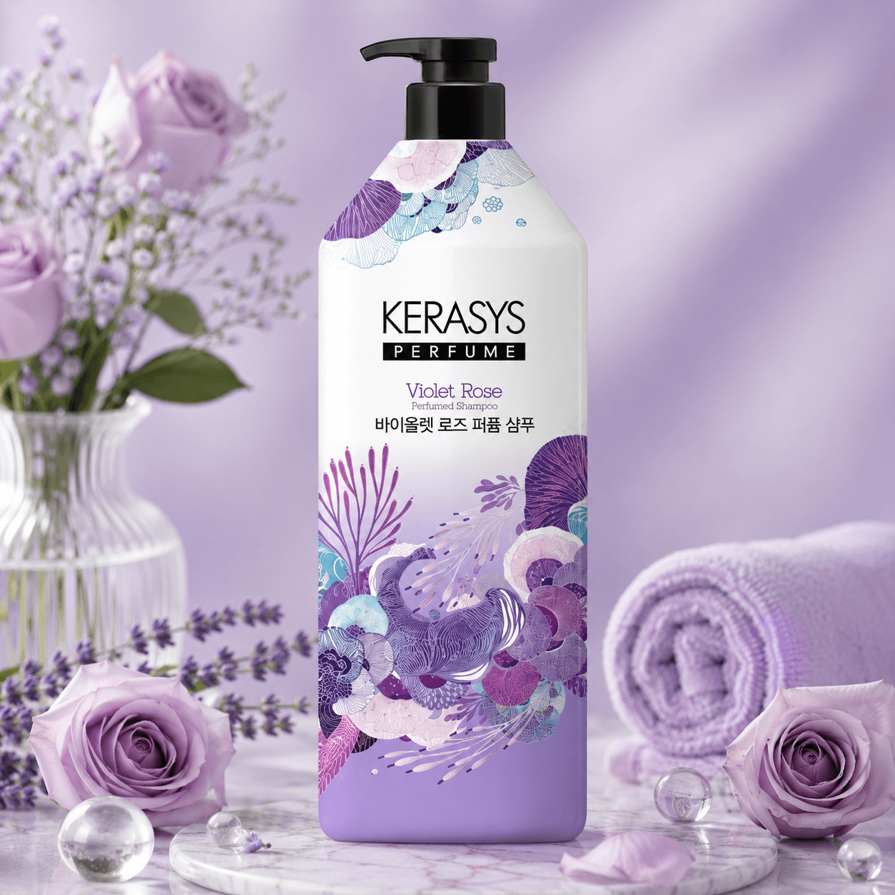 Kerasus — шампунь «Violet Rose», 1000 мл