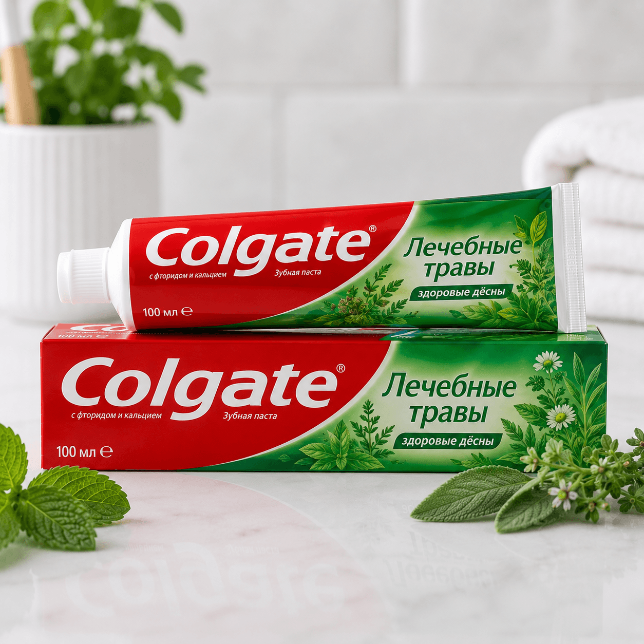 Colgate — зубная паста «Лечебные травы», 100 мл