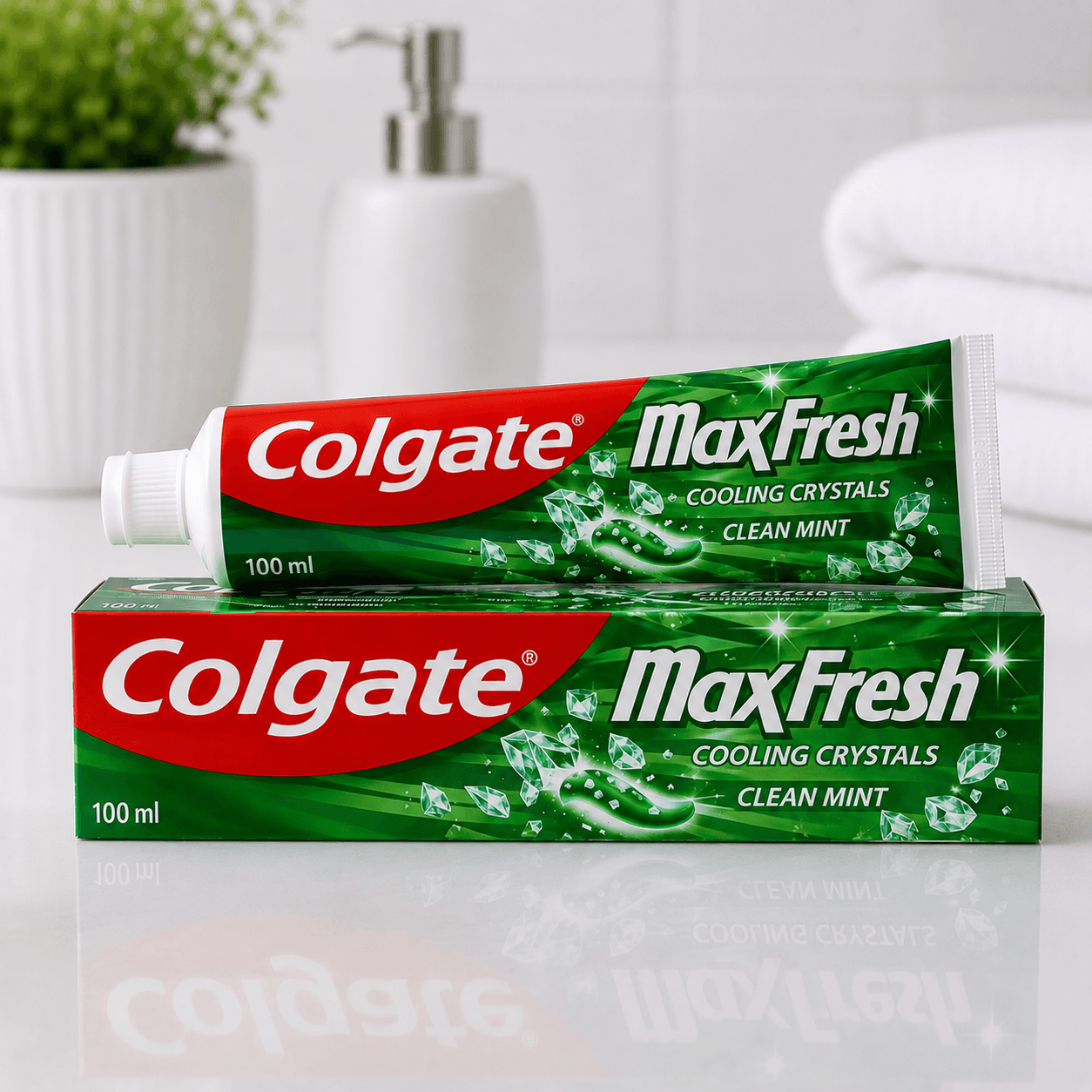 Colgate — зубная паста, МаксФреш Дубай «Clean Mint», 100 мл