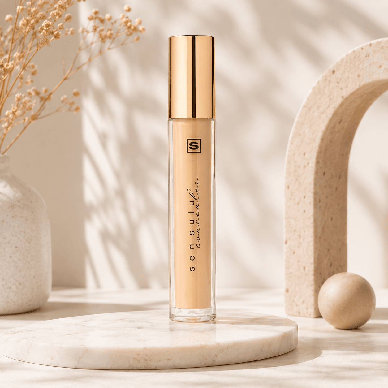 Sen Suluu консилер «perfect cover fit concealer» тон 01 milk beige, 4.6 мл