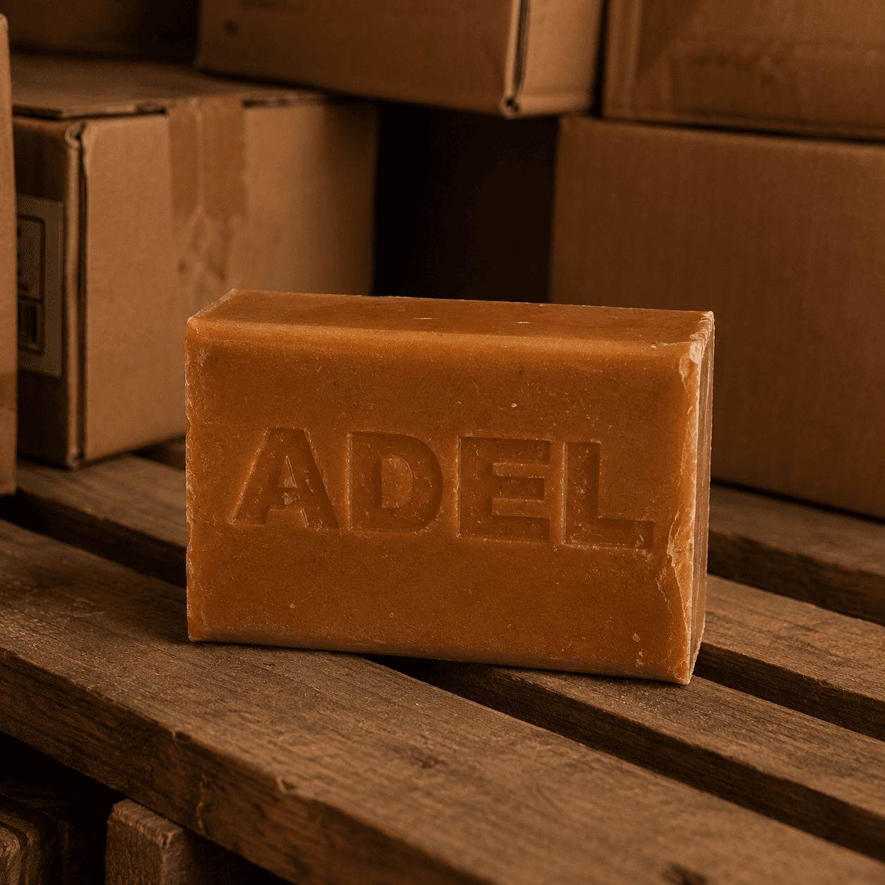 Adel — хозяйственное мыло, шоколадно+коричневый Ассорти, 250 г