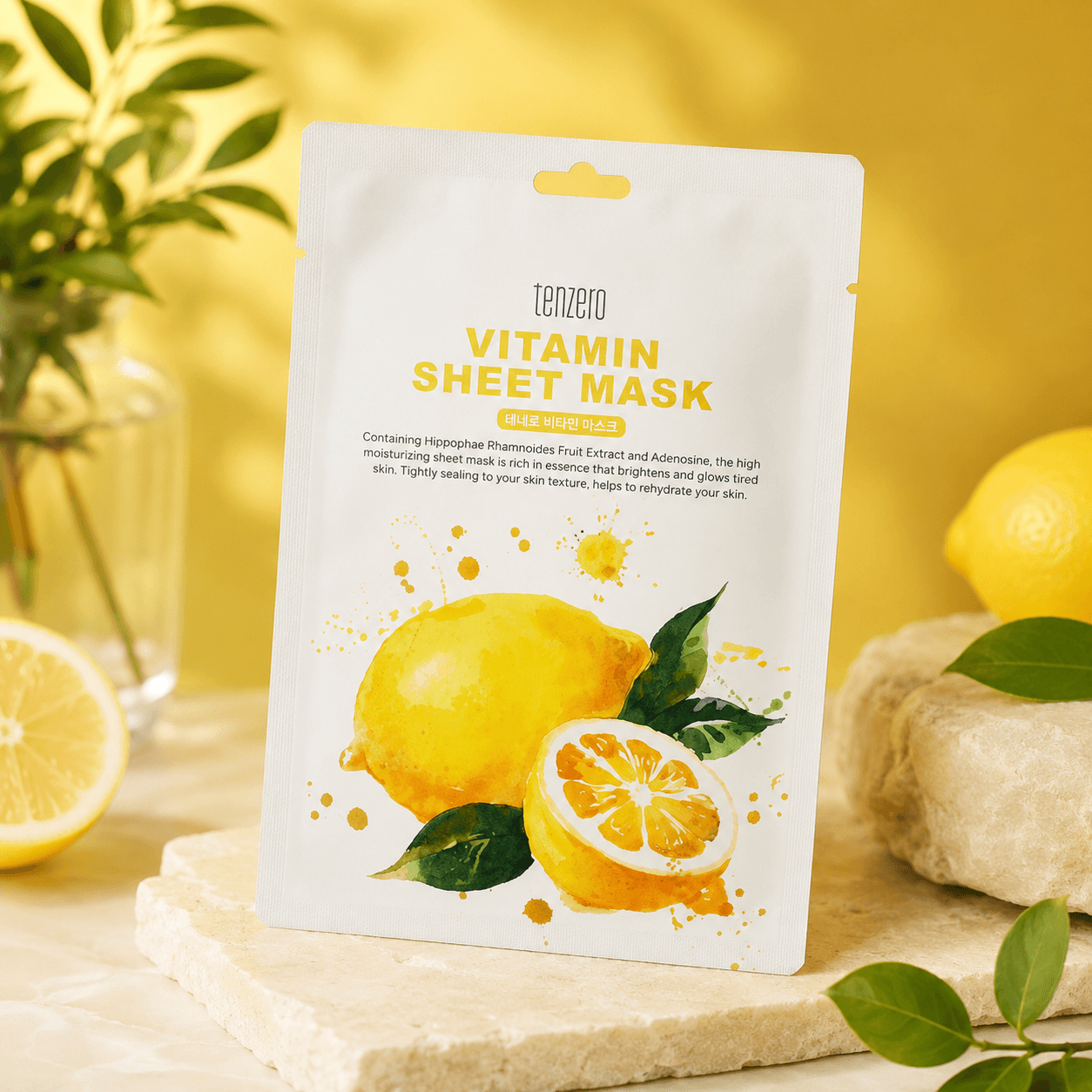 Tenzero тканевая маска для лица «Vitamin sheet mask»