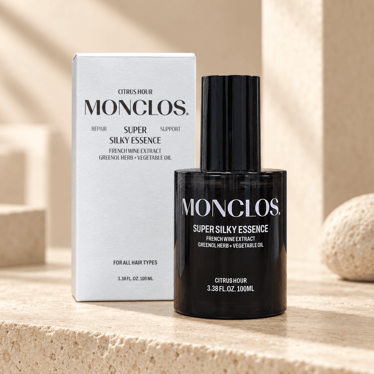 MONCLOS — эссенция для волос «Super Silky», 100 мл