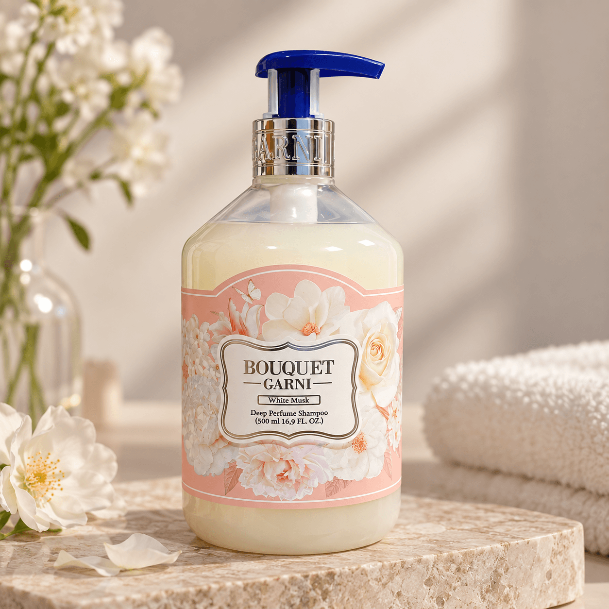 Bouquet Garni — парфюмированный шампунь Deep Perfume «White Musk», 500 мл